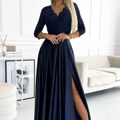 Long dress model 188119 Numoco