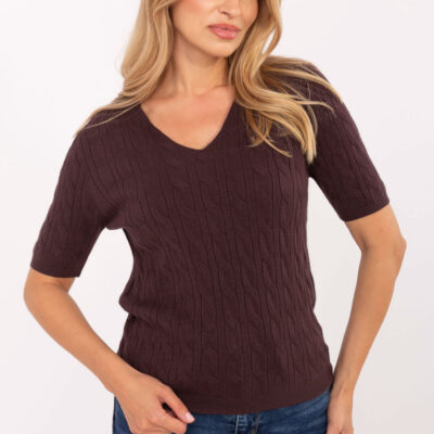 Short sleeve sweater model 217328 Factory Price