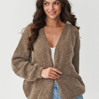 Cardigan model 217365 Makadamia