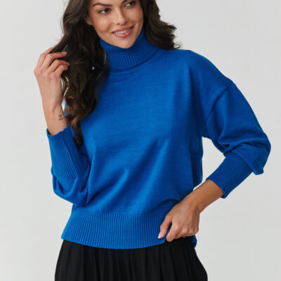 Turtleneck model 217398 Makadamia
