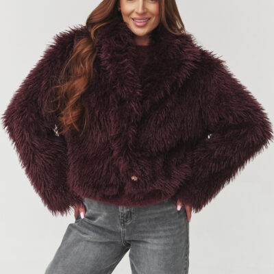 Jacket model 219750 Makadamia