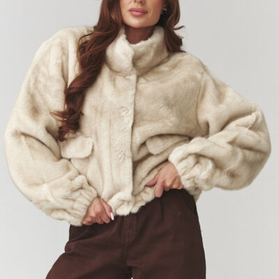 Jacket model 220779 Makadamia