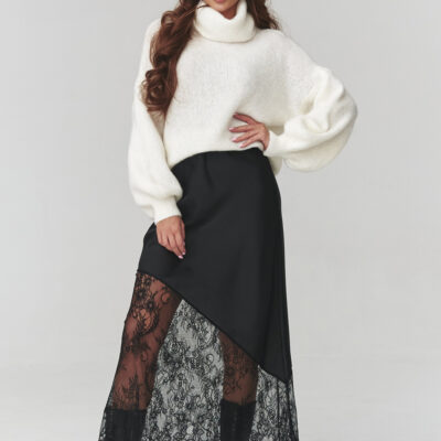 Skirt model 220786 Makadamia