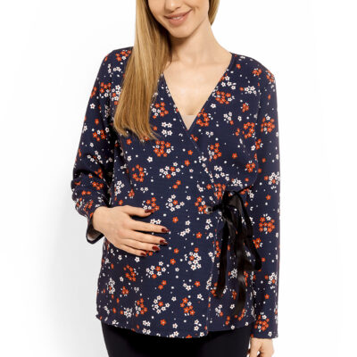 Maternity blouse model 113244 PeeKaBoo