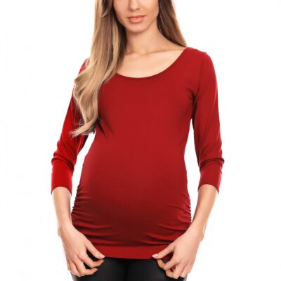 Maternity blouse model 133326 PeeKaBoo