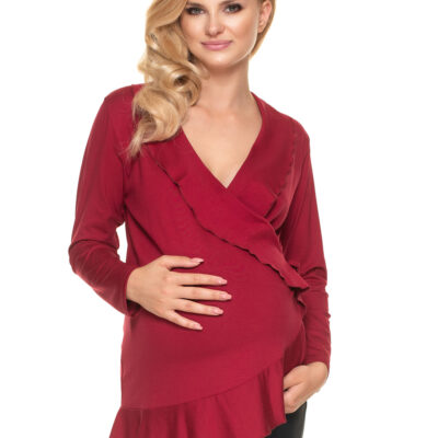 Maternity blouse model 157822 PeeKaBoo