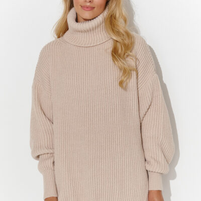 Turtleneck model 185214 Makadamia