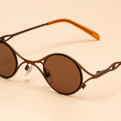 Premium Metal Frame Oval Sunglasses – Unisex Design