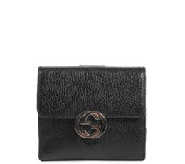 Gucci Leather Interlocking small wallet 615525 CAO0G 1000