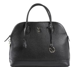 V Italia Womens Handbag Black BC10880 DOLLARO NERO