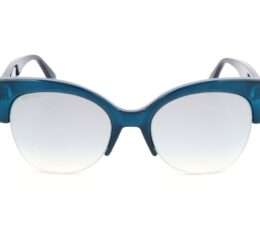 Jimmy Choo Womens Sunglasses PRIYA S JOJ 56 20 145 BLUE GLITTER BLUE