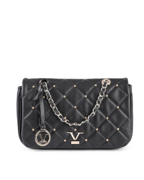 V Italia Womens Handbag M392 SAUVAGE NERO