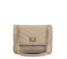V Italia Womens Handbag Beige 10507 SAUVAGE MARMO