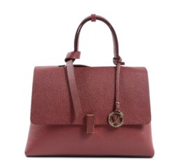 V Italia Womens Handbag Red 10520 DOLLARO RUBINO