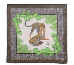 19V69 Italia Womens Foulard Multicolor LEOPARD V05