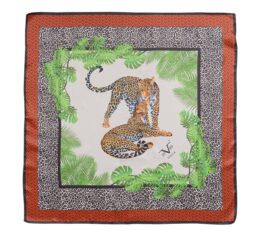 19V69 Italia Womens Foulard Multicolor LEOPARD V06