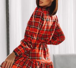 Anna Dress - Red Check