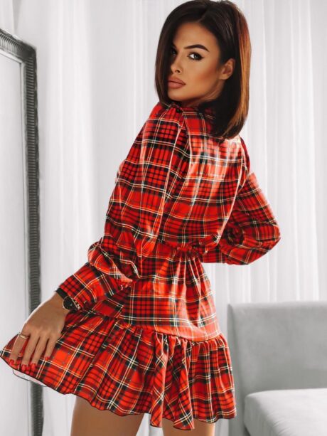 Anna Dress - Red Check