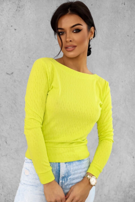 Twin sweater set - Lime