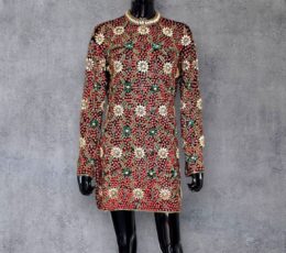 Capri Gala Dress – Fully Handcrafted Crystal Gala Dress