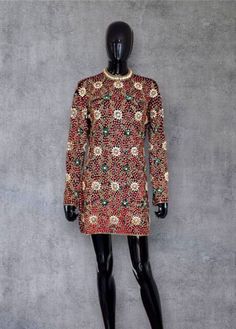 Capri Gala Dress – Fully Handcrafted Crystal Gala Dress