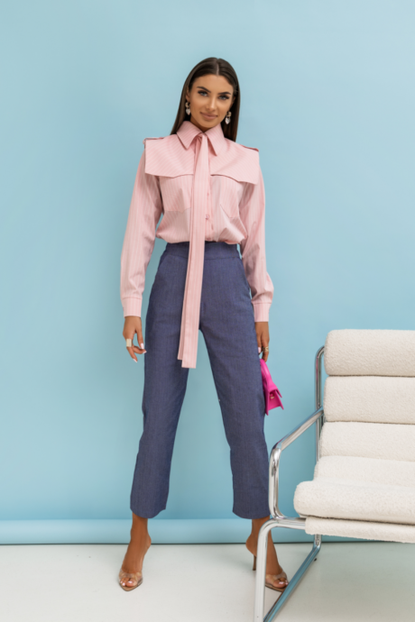 NOAH denim cigarette pants - Blue